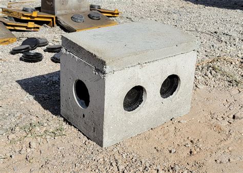 concrete distribution box for septic system|septic distribution box near me.